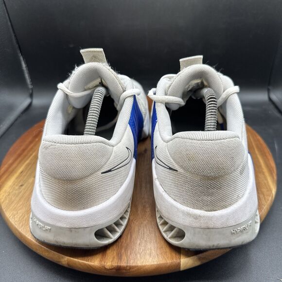 Nike Metcon 9 Mens Size 10.5 Weightlifting Shoes Running Training White Blue - Picture 4 of 8